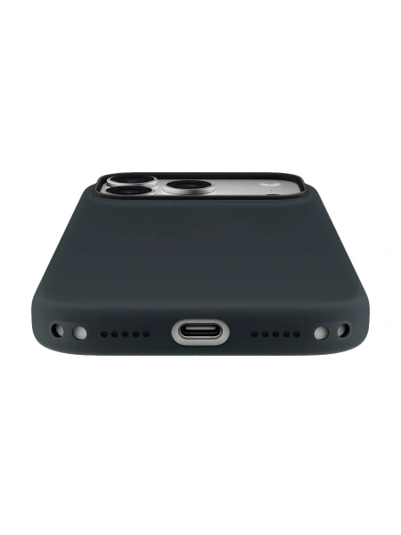 Чехол Apple iPhone 17 Pro Max Silicone Case MagSafe (Midnight)