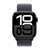 Apple Watch Series 10 46mm Aluminum Jet Black Case Ink Sport Loop