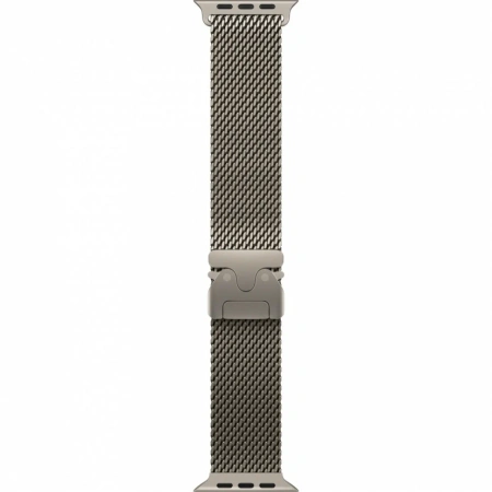 Apple Watch Series Ultra 3 49mm Natural Titanium Case with Natural Titanium Milanese Loop S